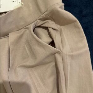 Cream Light weight pants